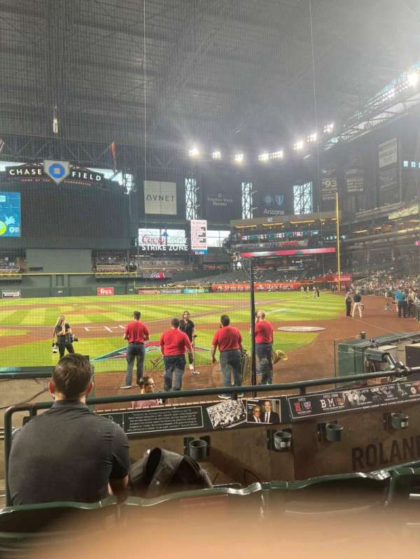 Chase Field, bloc: J, rangée: 3, place: 12