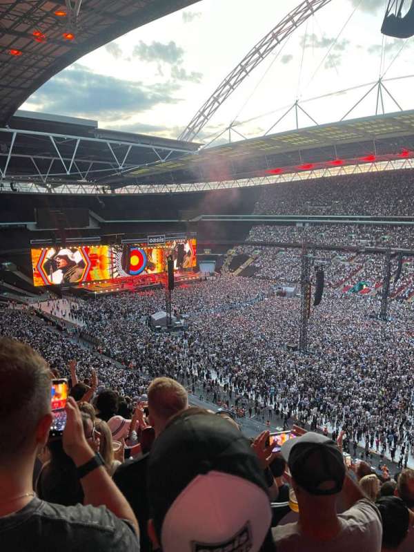 Wembley Stadium, bloc: 522, rangée: 11, place: 243