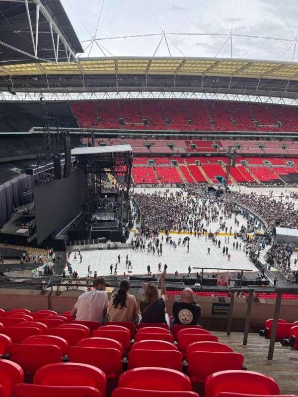 Wembley Stadium, bloc: 530, rangée: 7, place: 10