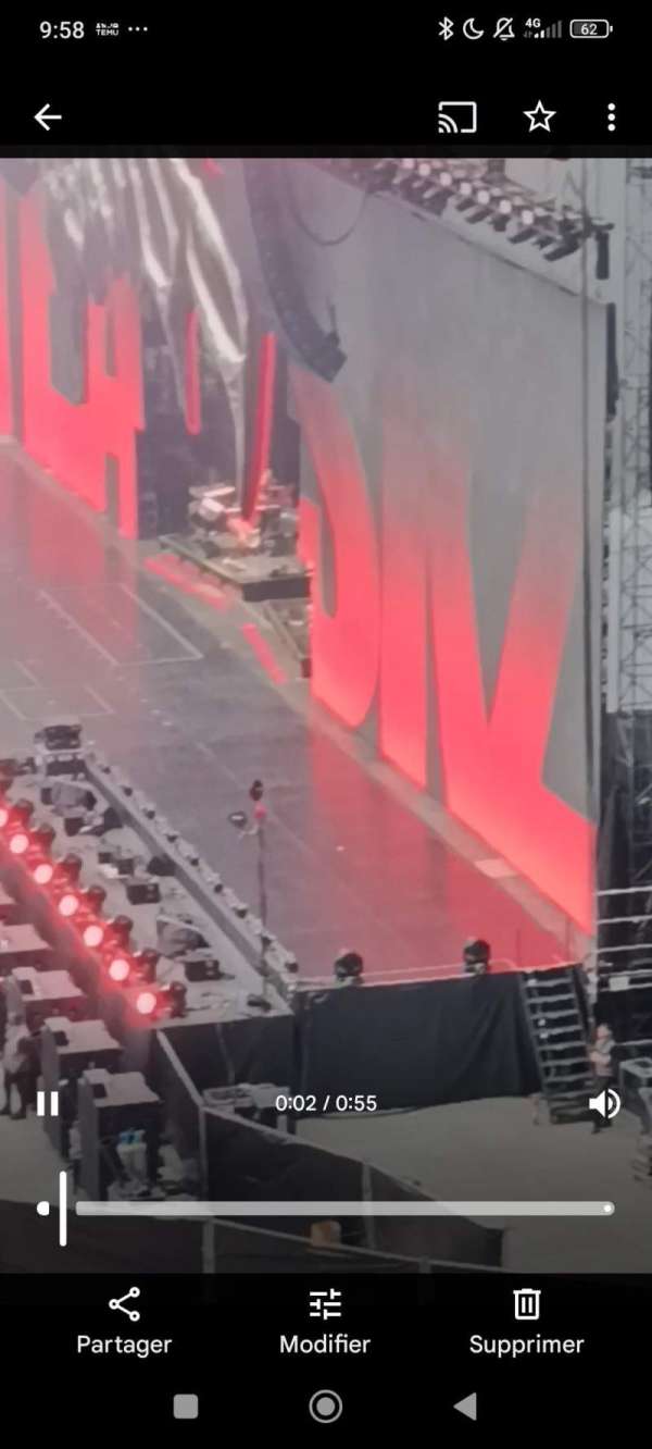 Stade de France, bloc: H5, rangée: 64, place: 09