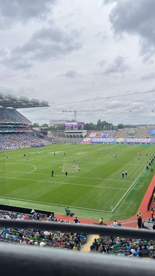 Croke Park, bloc: 515, rangée: A, place: 6