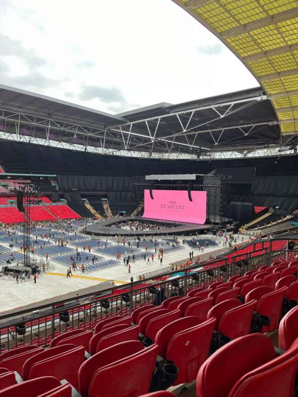 Wembley Stadium, bloc: 204, rangée: 12, place: 62