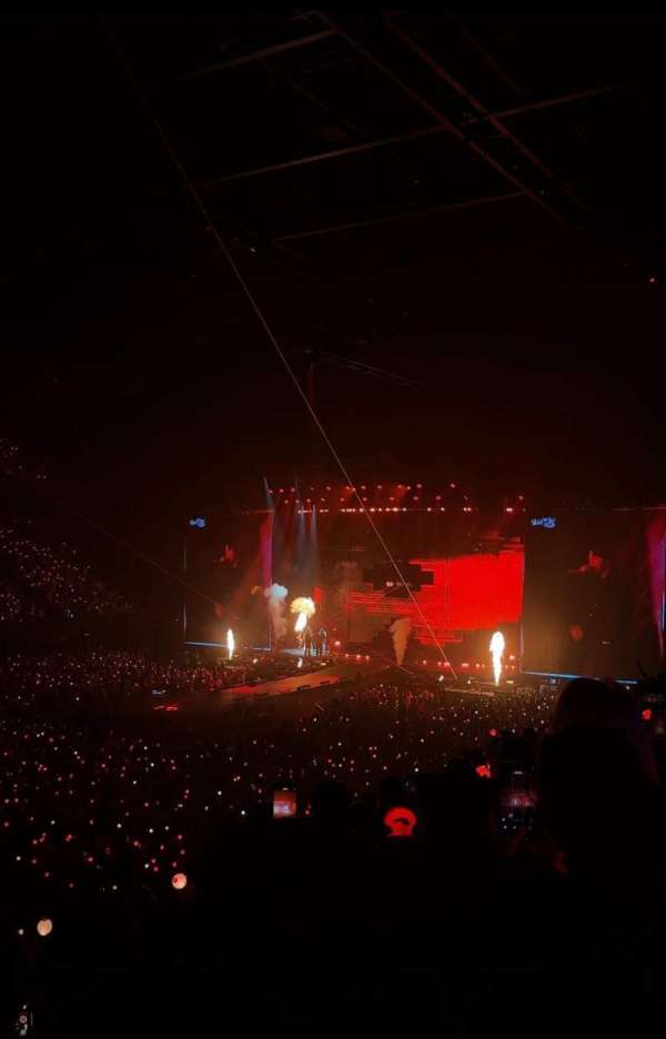 Ziggo Dome, bloc: 105, rangée: 11, place: 127