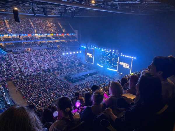 The O2, London, bloc: 418, rangée: M, place: 866