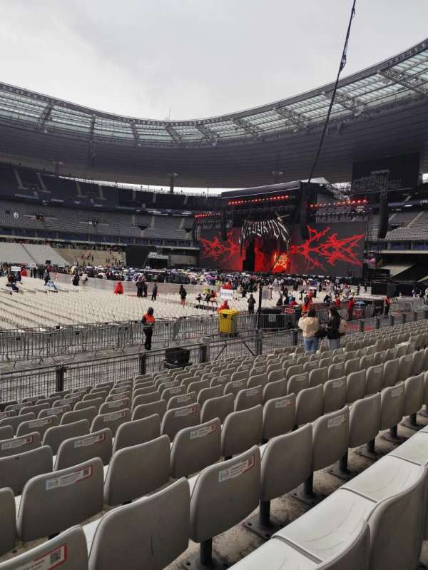 Stade de France, bloc: G6, rangée: 11, place: 21