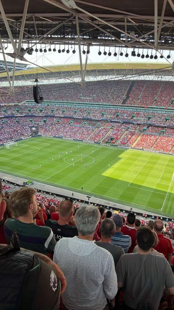 Wembley Stadium, bloc: 523, rangée: 36, place: 277