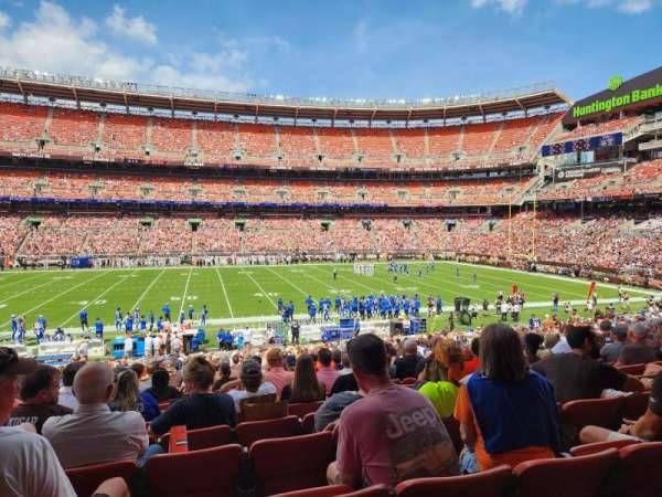 Huntington Bank Field, bloc: 109, rangée: 26, place: 2