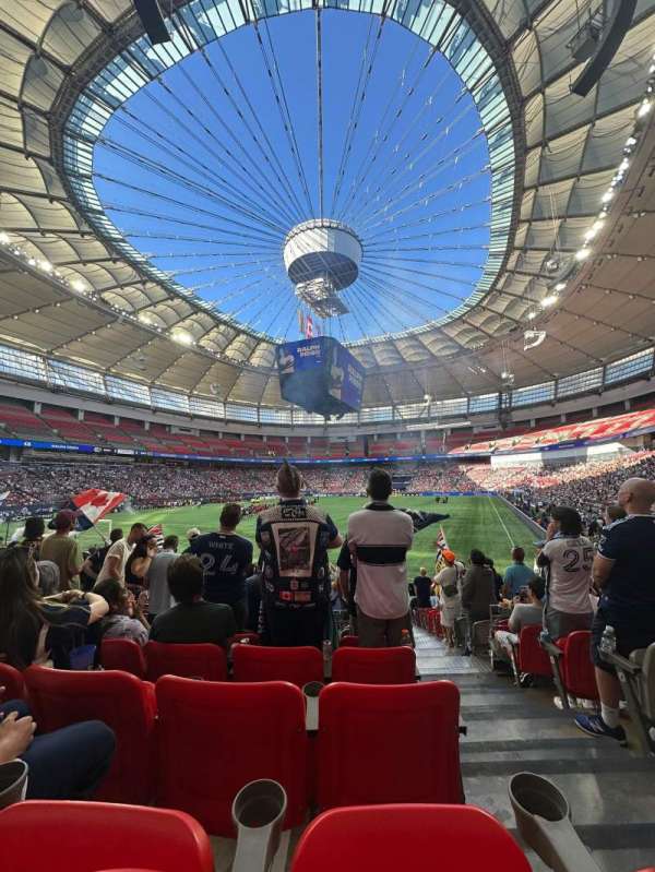 BC Place, bloc: 251, rangée: M, place: 101