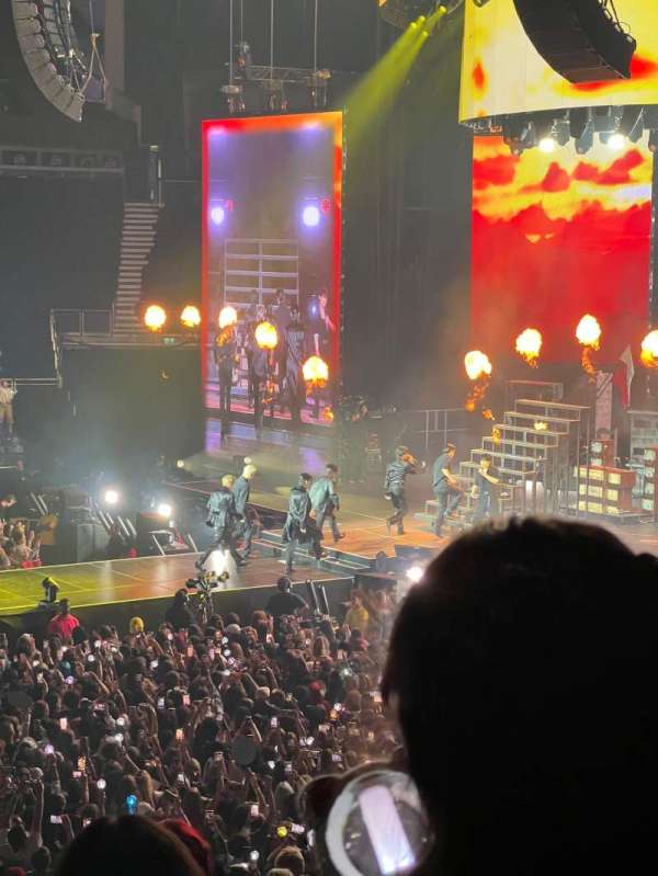 The O2, London, bloc: 111, rangée: T, place: 345
