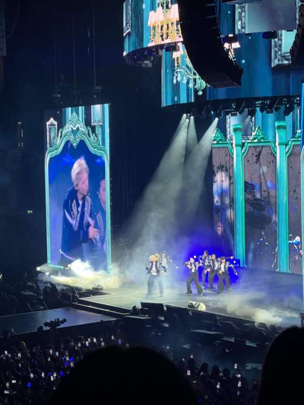 The O2, London, bloc: 111, rangée: T, place: 345