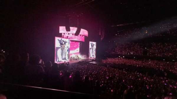 Ziggo Dome, bloc: 110, rangée: 6, place: 356