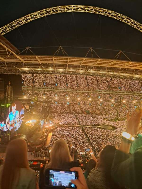 Wembley Stadium, bloc: 529, rangée: 5, place: 62
