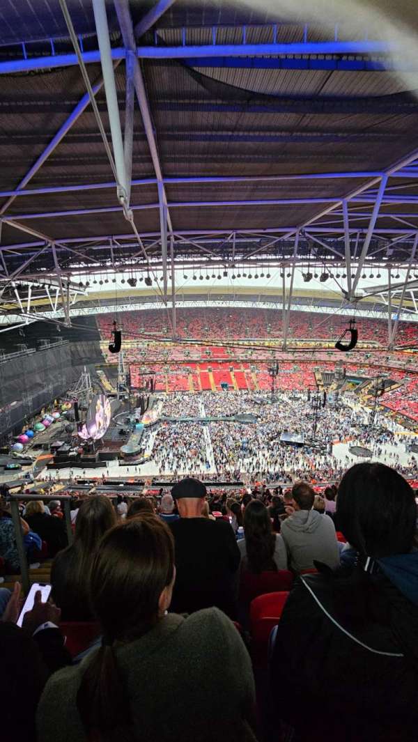 Wembley Stadium, bloc: 528, rangée: 40, place: 43