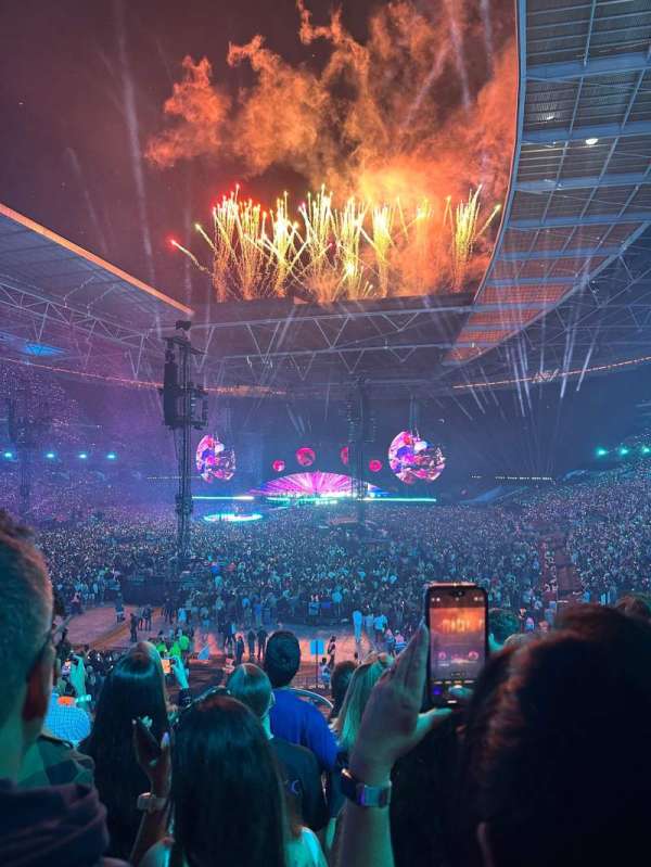 Wembley Stadium, bloc: 109, rangée: 38, place: 89