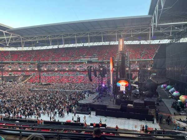 Wembley Stadium, bloc: 248, rangée: 5, place: 212