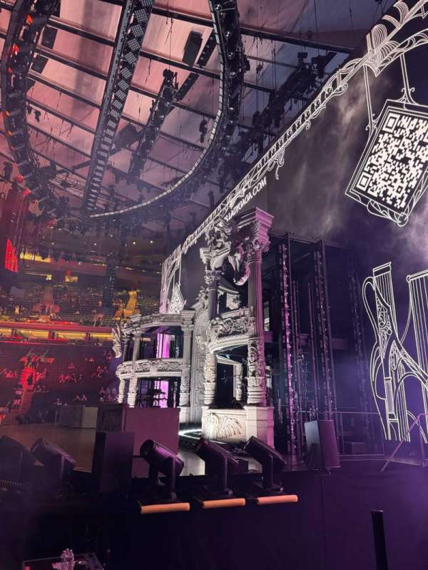 Madison Square Garden, bloc: 109, rangée: 3, place: 2