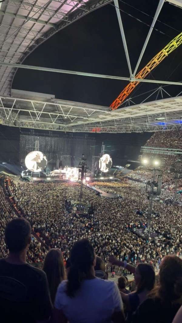 Wembley Stadium, bloc: 518, rangée: 10, place: 144