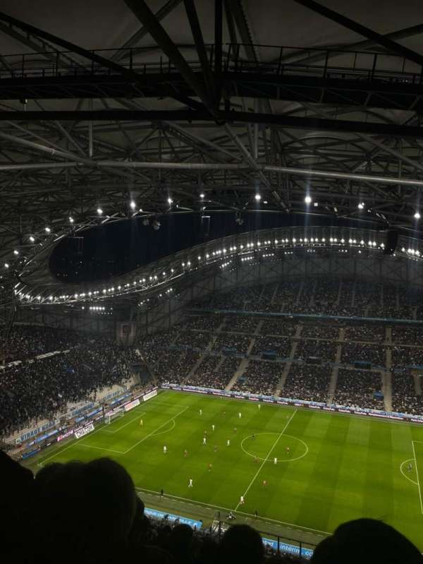 Stade Vélodrome, bloc: Jean Bouin W, rangée: 92, place: 6