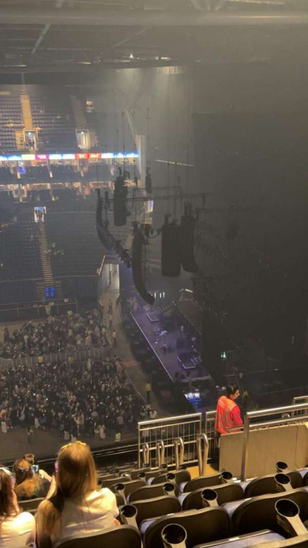 The O2, London, bloc: 421, rangée: M