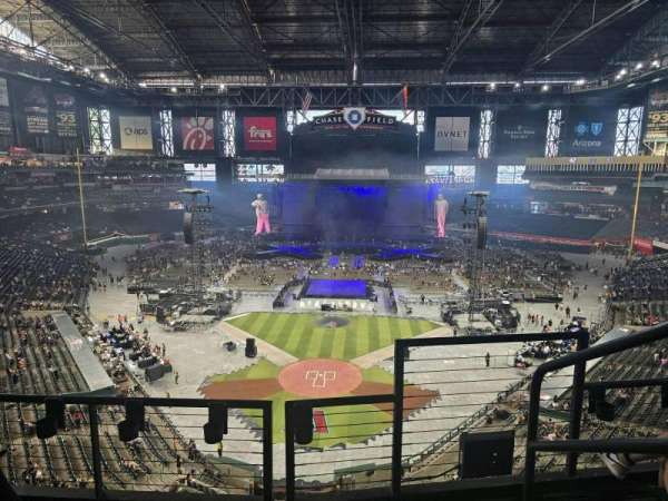 Chase Field, bloc: 316, rangée: 3, place: 1