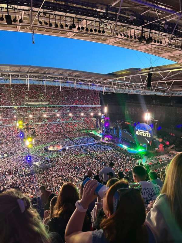 Wembley Stadium, bloc: 502, rangée: 22, place: 56