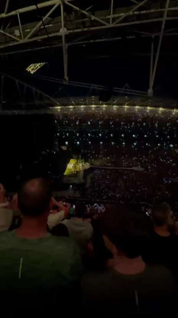 Wembley Stadium, bloc: 529, rangée: 23, place: 68