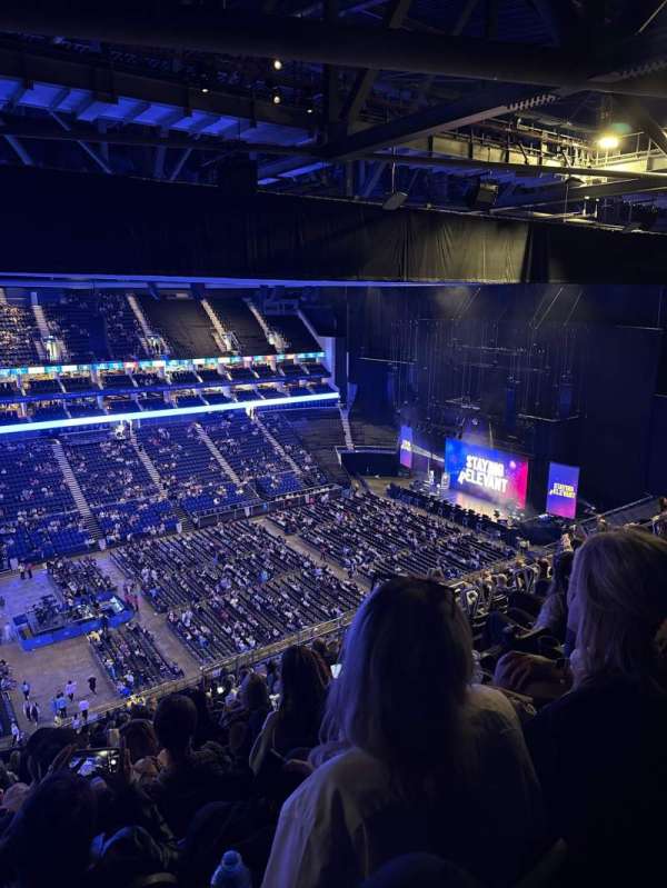 The O2, London, bloc: 417, rangée: S, place: 864