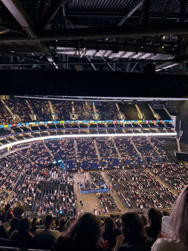 The O2, London, bloc: 417, rangée: S, place: 864