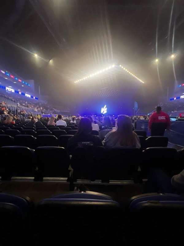 The O2, London, bloc: Floor A1, rangée: X, place: 16
