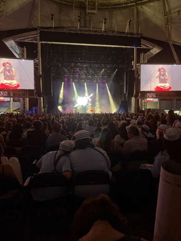 Hartford Healthcare Amphitheatre, bloc: 106, rangée: X, place: 1