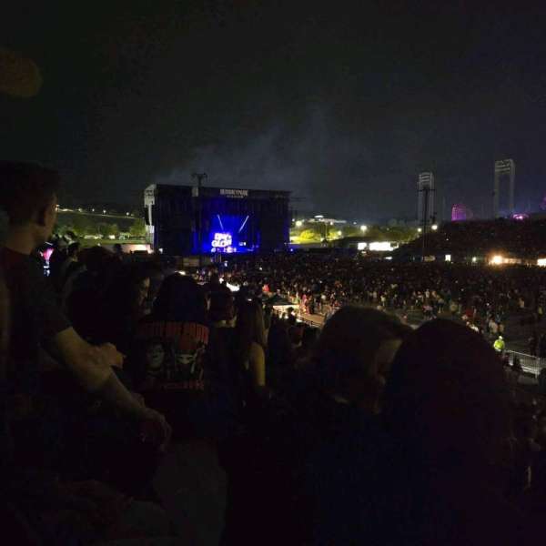 Hershey Park Stadium, bloc: 1, rangée: N, place: 2