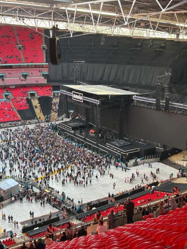 Wembley Stadium, bloc: 502, rangée: 32, place: 37