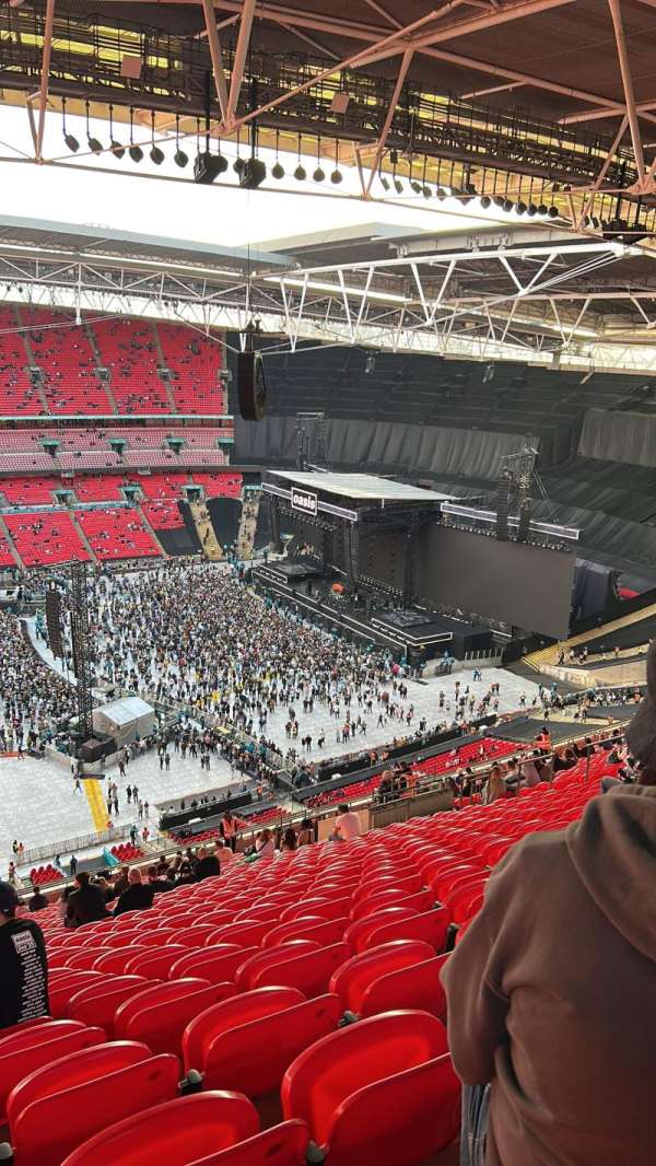 Wembley Stadium, bloc: 502, rangée: 32, place: 37