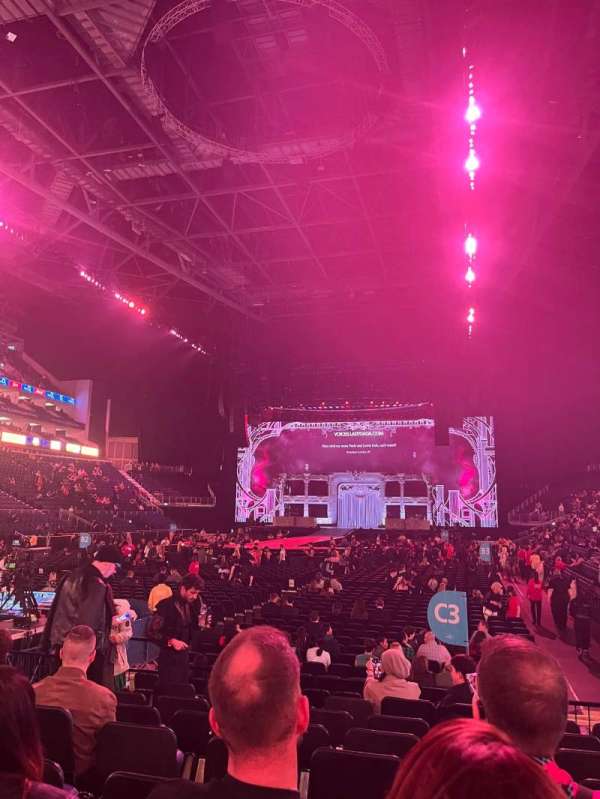 The O2, London, bloc: 107, rangée: E, place: 229