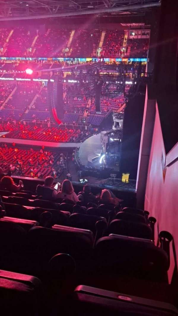 The O2, London, bloc: 422, rangée: g, place: 989