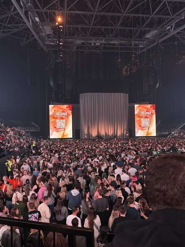 The O2, London, bloc: 105, rangée: B, place: 39