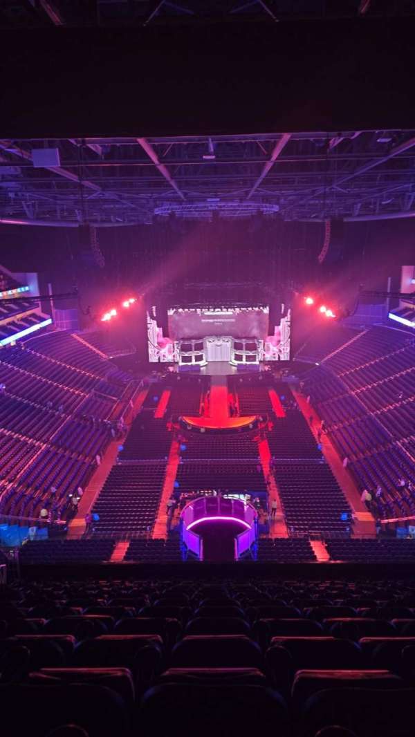 The O2, London, bloc: 411, rangée: p, place: 720