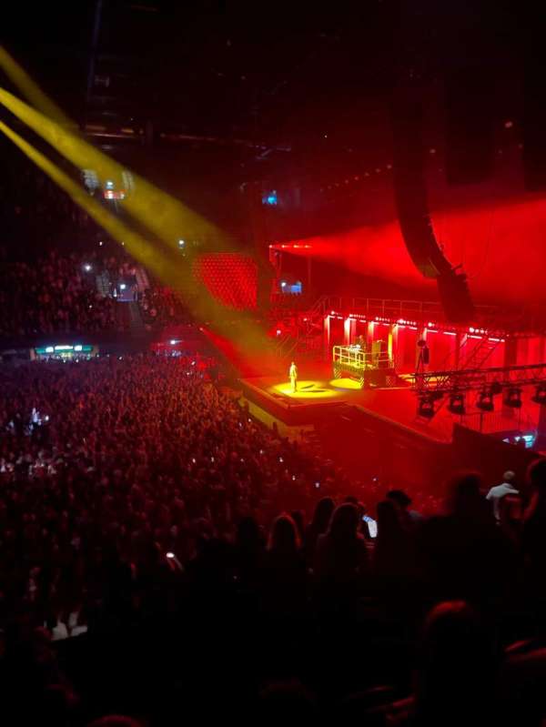 Ziggo Dome, bloc: 102, rangée: 10, place: 47