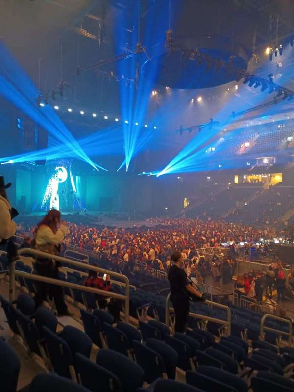 Uber Arena, bloc: 218, rangée: 14, place: 7