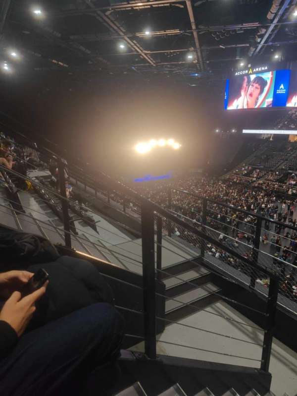 Accor Arena, bloc: Balcon R, rangée: 84, place: 15