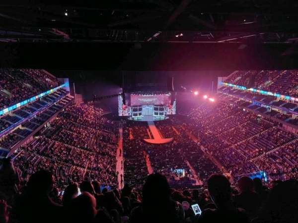 The O2, London, bloc: 411, rangée: U, place: 695