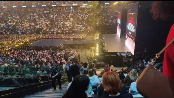 Accor Arena, bloc: Gradin G, rangée: 6, place: 10