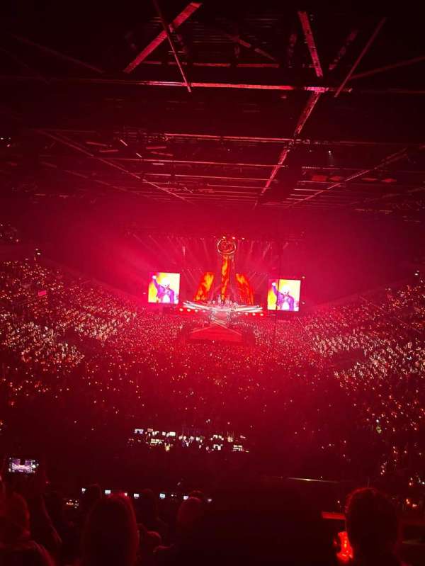 Royal Arena, bloc: 309, rangée: 12, place: 232