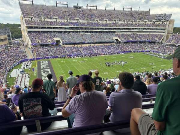Amon G. Carter Stadium, bloc: 237, rangée: MM, place: 26