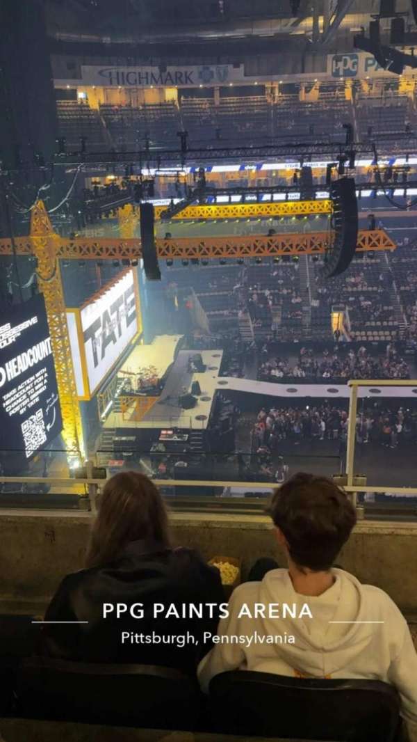 PPG Paints Arena, bloc: 222, rangée: c, place: 1