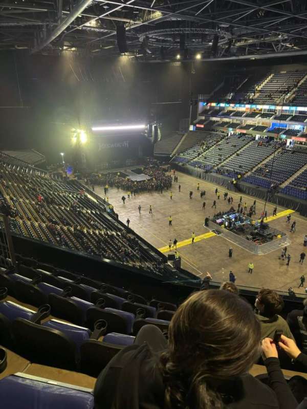 The O2, London, bloc: 408, rangée: F, place: 622