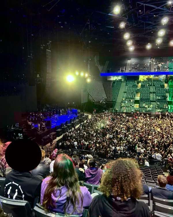 Accor Arena, bloc: Gradin O, rangée: 6, place: 5