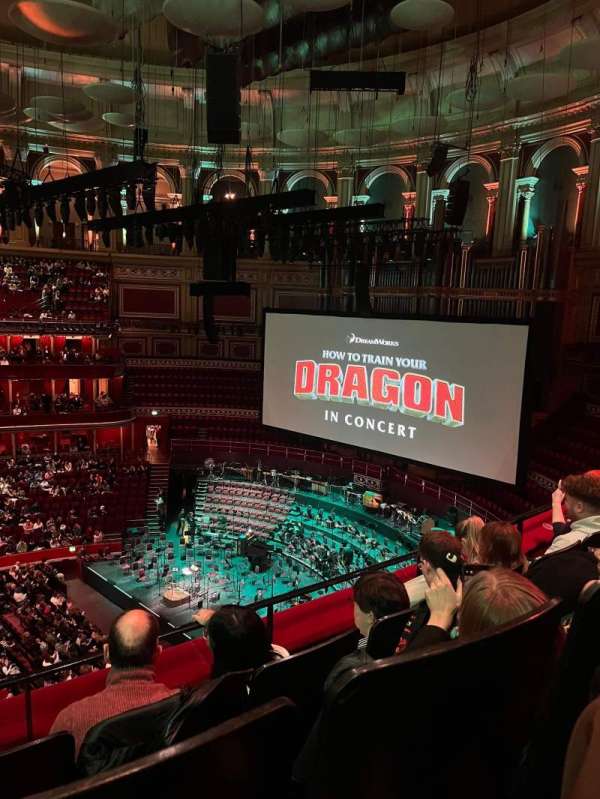 Royal Albert Hall, bloc: Rausing Circle W, rangée: 3, place: 152