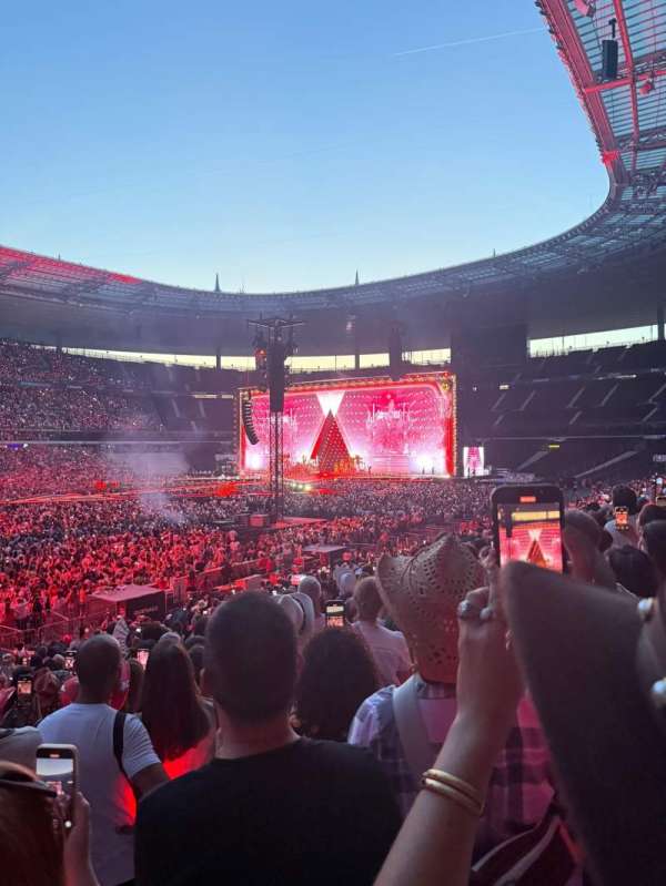 Stade de France, bloc: D1, rangée: 23, place: 13