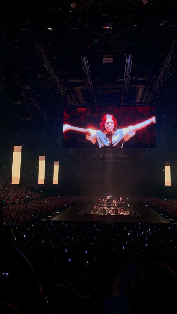 Accor Arena, bloc: Gradin A, rangée: 21, place: 1
